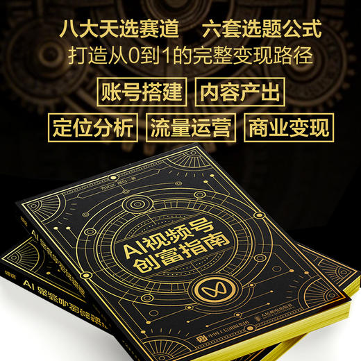 AI视频号创富指南 方比比理白著视频号实战手册 打造个人IP变现自媒体副业增收 商品图1