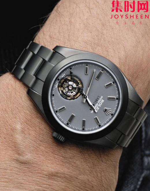 JB劳力士格磁型系列陀飞轮 Label Noir蚝式 劳力士陀飞轮 116400闪电针 真陀飞轮机芯 男士腕表 商品图8