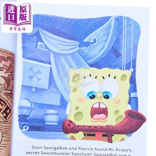【中商原版】海绵宝宝大电影 寻找方块裤 深海大冒险 如何成为一名海盗 The Spongebob Movie Search for Squarepants 英文原版 商品图2