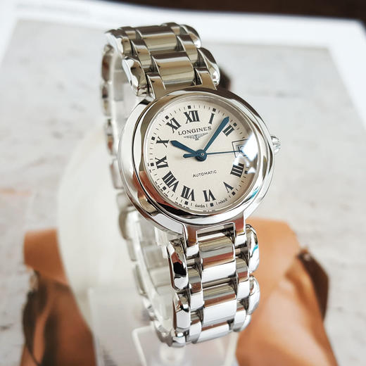 【95新】LONGINES 浪琴L8.111.4.71.6自动机械机芯日期显示26.5MM（女款）心月系列精钢310326HS09 商品图2