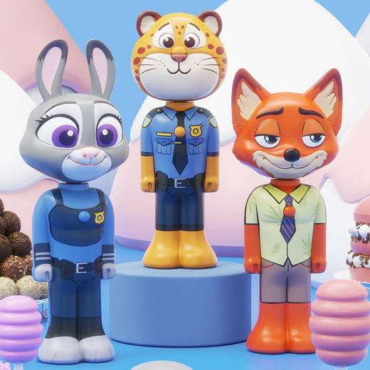 【温和清洁，不伤乳牙】爆款疯狂·动物网红可伸缩牙刷尼朱克迪变形软毛牙刷细毛儿童。xb 商品图3