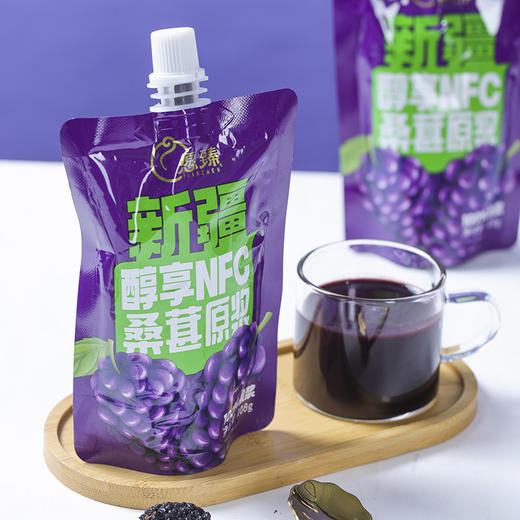 【临期不临味】愿臻醇享·桑葚原浆108g*12袋（2026年7月1日到期 介意者慎拍） 商品图4