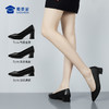 【粗跟女款工装皮鞋】3cm/5cm/7cm跟高职业通勤女鞋粗跟休闲女士单鞋 商品缩略图1