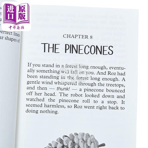 【中商原版】荒野机器人1 大字版 Large Print 凯迪克奖得主 青少年小说 The Wild Robot 英文原版 Peter Brown 彼得布朗   商品图2