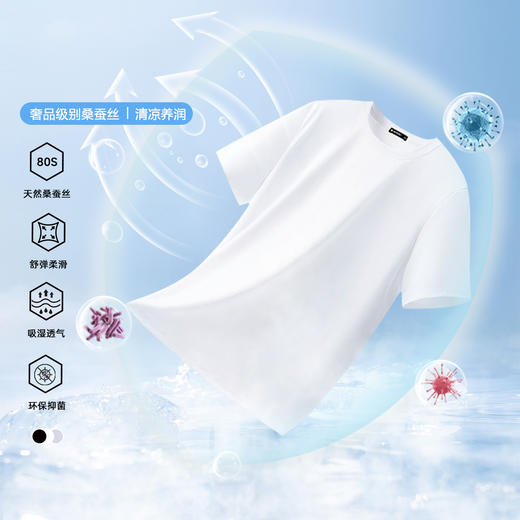 HX 夏季圆领短袖T恤S102522893101/02/04/05 商品图0