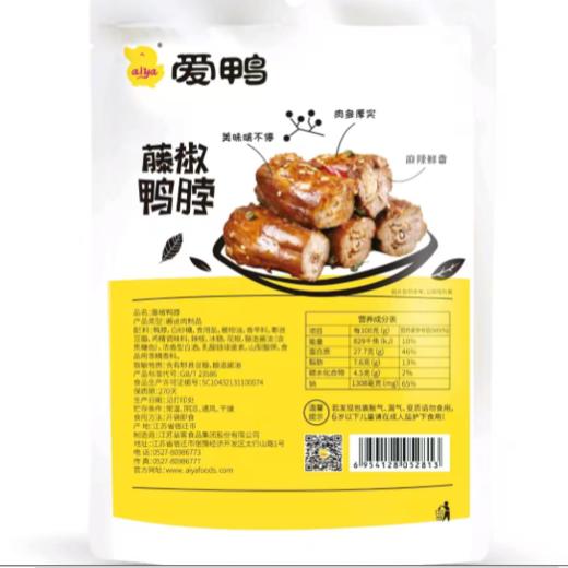 爱鸭108g藤椒鸭脖 商品图1