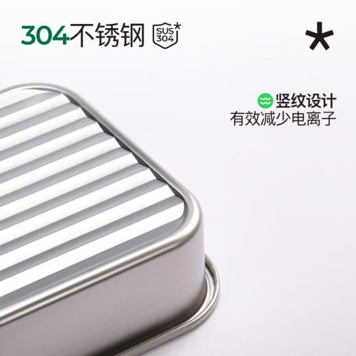 BBFresh宝得鲜304不锈钢易扣小鲜盒3件套，可冷藏可冷冻可进微波炉、烤箱、蒸箱、洗碗机 商品图3
