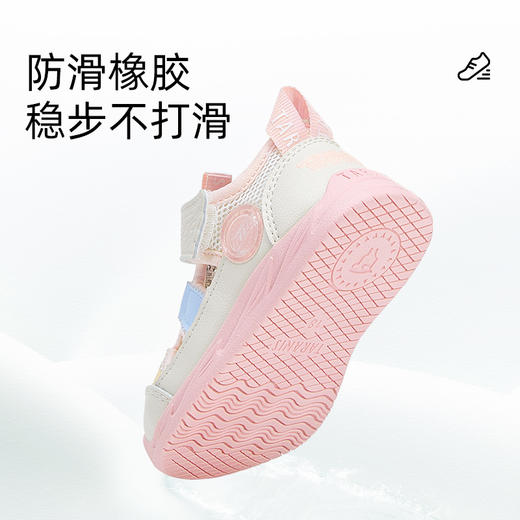 泰兰尼斯夏季婴童段舒适透气包头防踢凉鞋T07T5B7283 商品图6
