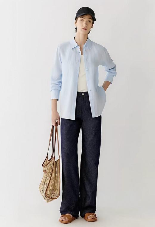 2026年春季新款减龄又松弛的亚麻衬衫 商品图2