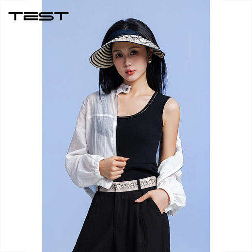 夏上新韩系清爽松弛透气立领长袖防晒服2262016 商品图1