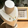 【亦非晚「青云直上」绿松石首饰系列】(青·间月预售7-10天发货，)美国蓝松石，亚利桑那百年矿脉存量宝藏，每一件都动人心魄 商品缩略图9