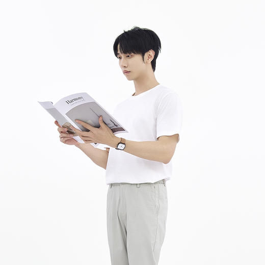 HX 夏季圆领短袖T恤S102522893101/02/04/05 商品图2