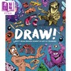 【中商原版】Draw!: Brett Bean 进口艺术 画吧! 布雷特·比恩解析绘画艺术 3dtotal 绘画涂鸦漫画教学 商品缩略图0