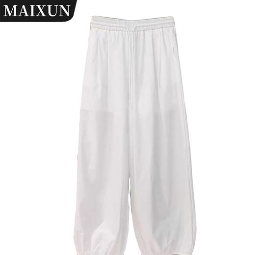 麦寻本白休闲裤KCXFS48A 商品图0