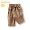 巴拉巴拉宝宝裤子女童休闲裤2025新款夏宽松舒适时髦 商品缩略图4