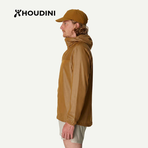 HOUDINI胡丁尼 The Orange 橘子 户外男款3层防水带帽外套810006 商品图7