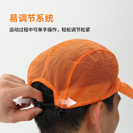 户外特工 轻薄透气越野羽毛圆顶帽 商品图3