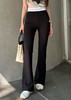 女款弹力腰微喇长裤he002 商品缩略图3