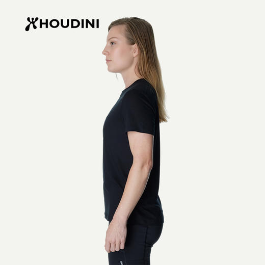 HOUDINI胡丁尼 Tree Message Tee 树语女户外凉爽印花天丝短袖T恤 840046/131024 商品图9