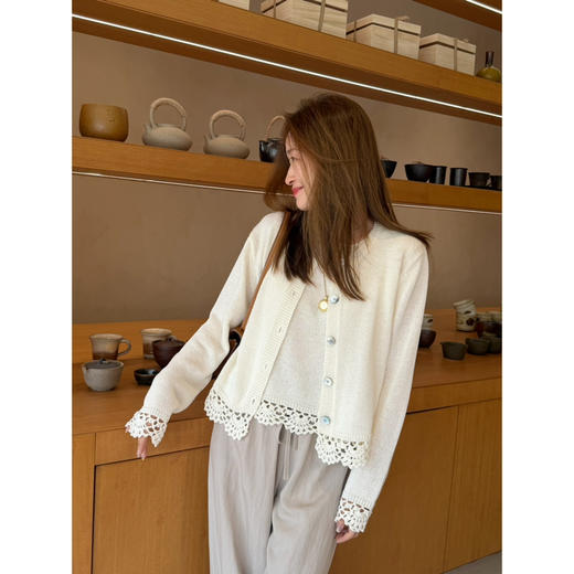 2604312    日本和纸 钩花针织开衫🪡 商品图1