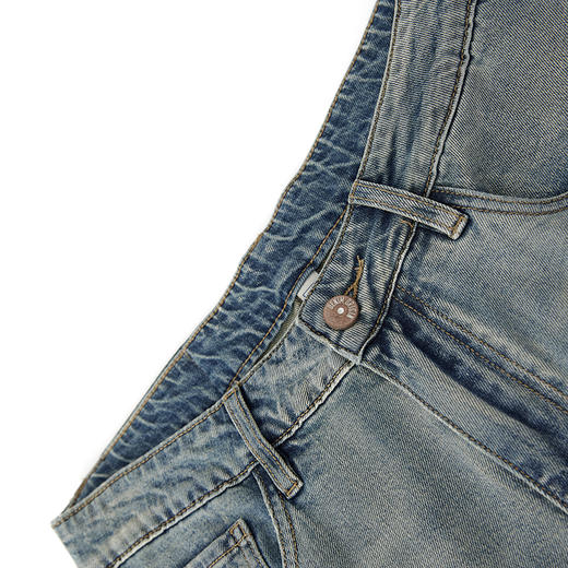 HX 夏季水洗萝卜牛仔长裤Z201520008101 商品图2