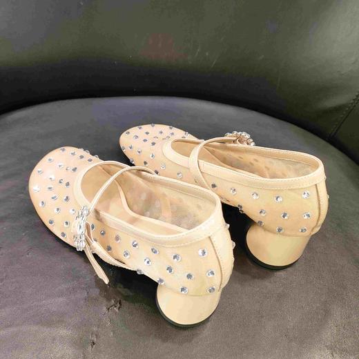 LFGJ X0420中粗跟纱网钻石玛丽珍 商品图5