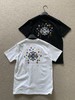 高品质版本 克罗心彩色梵文马蹄花刺绣圆领短袖T恤 商品缩略图3