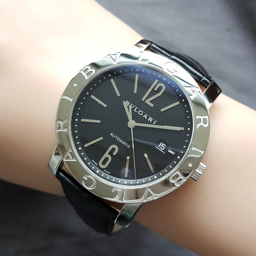 【95新】BVLGARI 宝格丽BB42BSLDAUTO自动机械机芯日期显示42MM（男款）BVLGARI∙BVLGARI精钢050426TJ02 商品图7