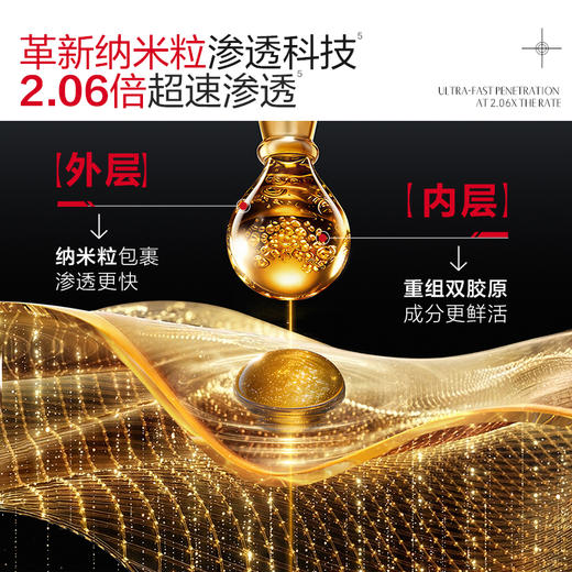 【官方正品】【全新升级胶原小金针精华】丸美重组双胶原蛋白抗皱修护精华液30支/80支   淡纹更快更猛  修红修暗全脸发光 商品图2