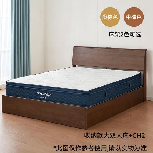 双人床套餐WP02-F 浅棕CH-2 商品图4