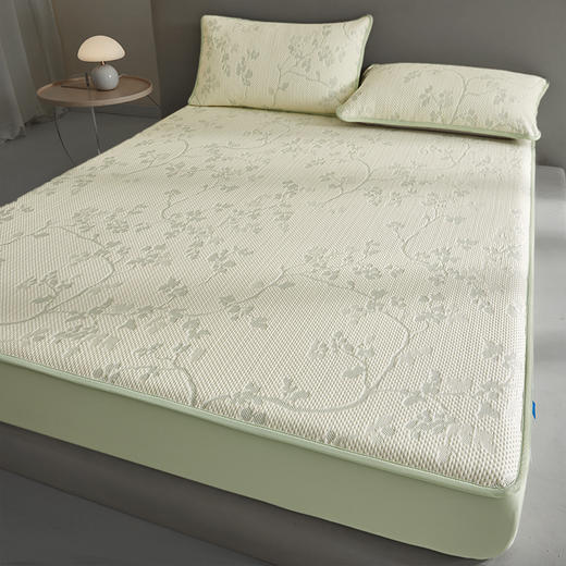 【2026 西域楼兰·PE最凉冰感凉席】 精密编织+加厚包边机洗折叠不变形  立体透气网设计 吸湿排汗告别闷热 母婴级A类认证！0 甲醛 0 异味，裸睡都放心 商品图0