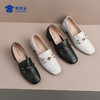 【粗跟方头乐福鞋】粗跟女士休闲皮鞋通勤办公工作鞋XLF626/XLF627 商品缩略图5