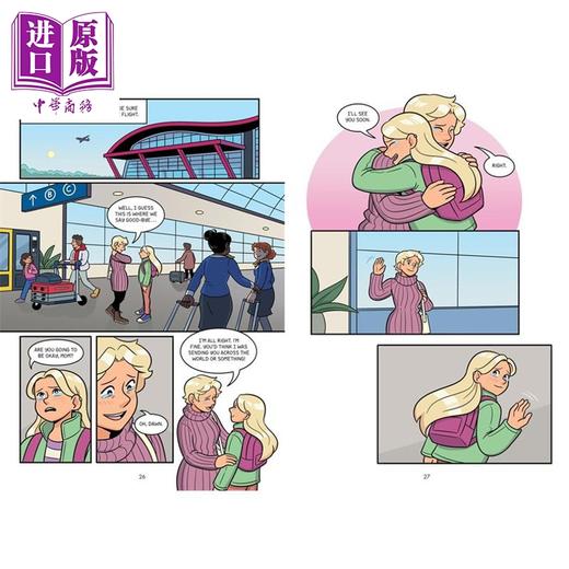 预售 【中商原版】保姆俱乐部 图像小说 19 海边黎明 Dawn on the Coast A Graphic Novel 英文原版 Arley Nopra Ann M Martin 商品图1