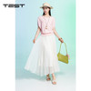 夏上新高腰遮胯显瘦飘逸大摆百搭百褶纱裙3262022 商品缩略图2