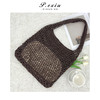 PanYiXiu/潘依绣法式慵懒风通勤休闲百搭镂空编织单肩斜挎包  RH3642 商品缩略图2