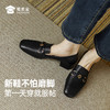 【粗跟方头乐福鞋】粗跟女士休闲皮鞋通勤办公工作鞋XLF626/XLF627 商品缩略图3