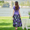 度假风2026款时尚气质优雅系带衬衫印花半身裙两件套SYY2775 商品缩略图1