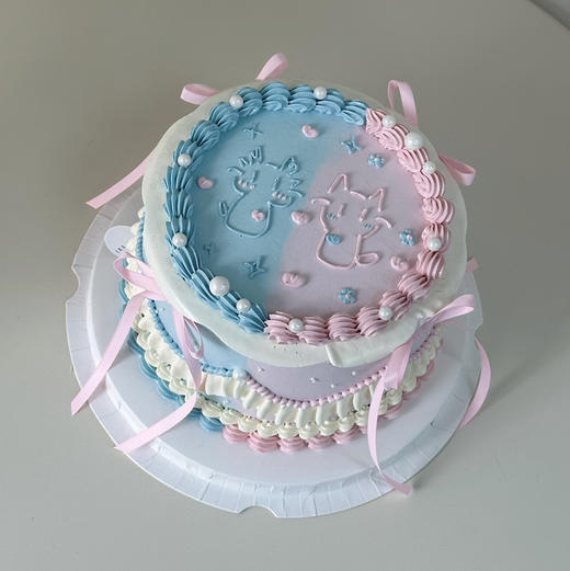 蓝粉小猫 商品图4