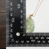 【天然正品】A货翡翠AU750黄金镶天然细腻冰种财神造型（招财纳福）翡翠吊坠项链37.8*17.0*5.2MM（皆取最大值）250326NJS16 商品缩略图2
