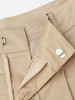 卡其色高腰阔腿裤女夏季 薄款打褶宽松显瘦垂感九分休闲裙裤 商品缩略图2