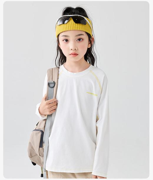 直发【两件拍】110-180码，山系轻户外风， 儿童宣纸速干防晒长袖T恤 商品图5