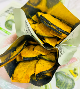 💥嘎嘣脆的南瓜脆🎃【海苔/黑松露南瓜脆】❗ 💥精选新鲜南瓜，采用VF真空脱水技术，锁住90%原蔬营养  