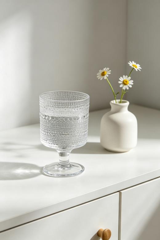 是杯具也是艺术品🔥19.9 元囤齐一整套【浮雕玻璃杯】🌿 树皮纹 -肌理感拉满,📏 竖纹- 经典永不过时,☀️太阳花纹 -法式复古甜心,💧露珠纹 -灵动闪烁 商品图4