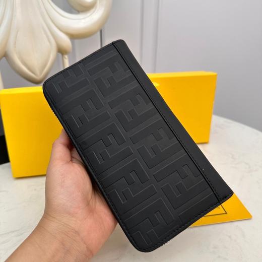 芬迪Fendi 长款拉链钱夹 【颜色】黑色 高端品质 商品图4