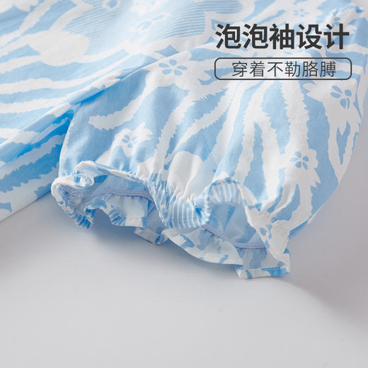 ⁵【女童连衣裙】浅水蓝 110-150码 K3Q2-9206EZ[红豆] YY05-HDTZ 商品图3