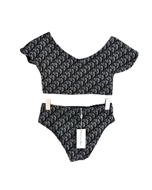 女款印花分体泳衣hu010 商品图1