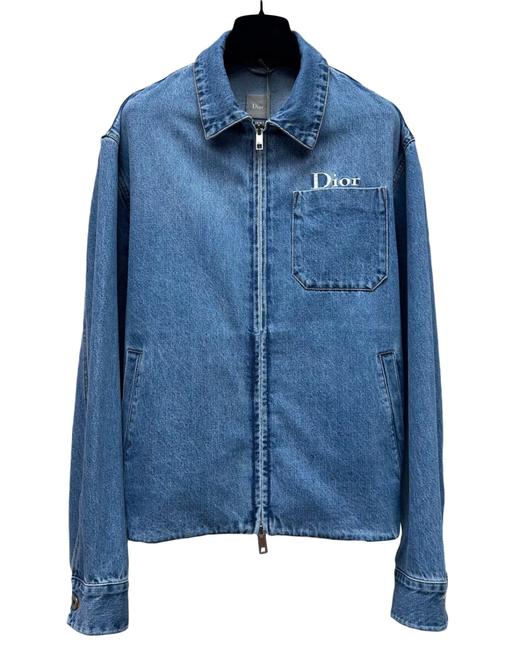 男款刺绣拉链牛仔外套 可配套装la010 商品图0