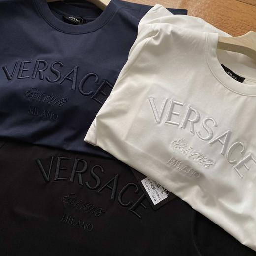 Versace Milano Stamp 刺绣T恤 商品图2