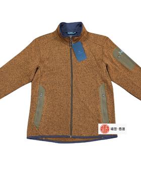 中性款刺绣COVERT立领轻量抓绒外套ju003