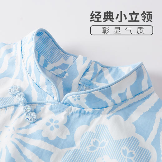 ⁵【女童连衣裙】浅水蓝 110-150码 K3Q2-9206EZ[红豆] YY05-HDTZ 商品图1